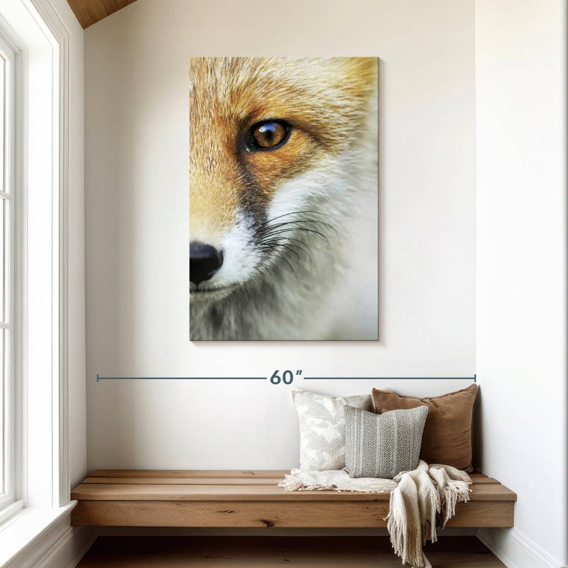 Le regard d'un renard, H 45 po x l 30 po