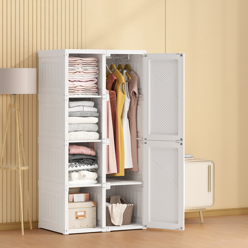 Alvarie Plastic / Acrylic Wardrobe