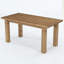 Table de salle à manger en bois massif 63 "