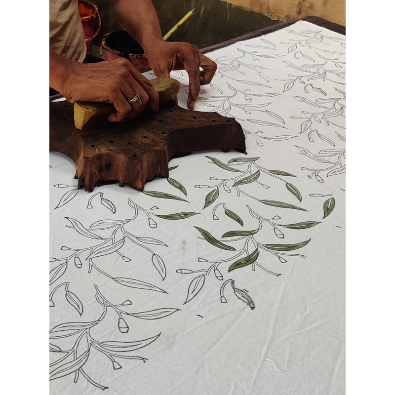 Red Flowering Gums Tablecloth, 108" L x 70" W