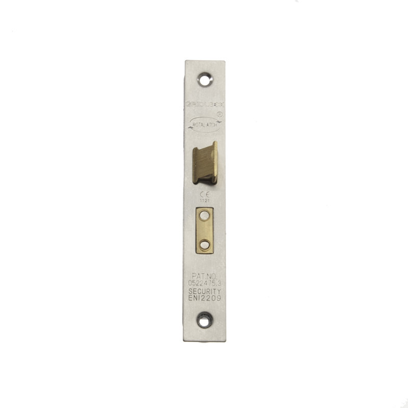Mehak Euro Sash Ce Tested Polished Stainless Steel Lock, 15cm H x 2.3cm W x 7.6cm D, Satin Stainless Steel