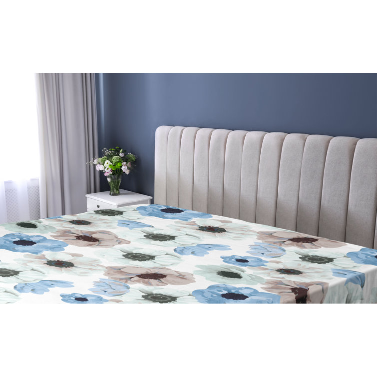 Drap-housse floral Ambesonne