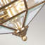 Everson Glass Semi Flush Mount-9835290