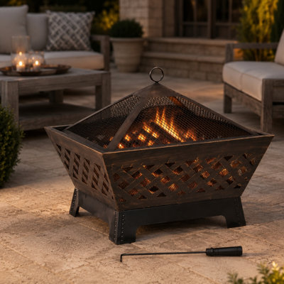 26.5'' Square Fire Pit Stand