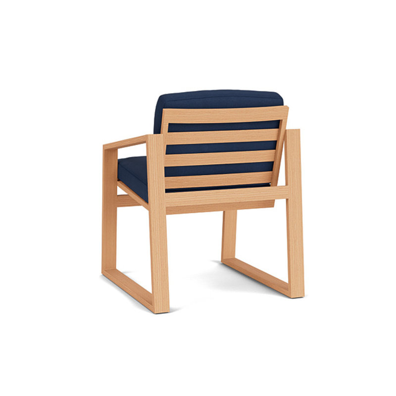 Pursuit Outdoor Dining Armchair, Sandberg Navy