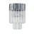 3 Light Transitional Crystal Wall Sconce -468244091