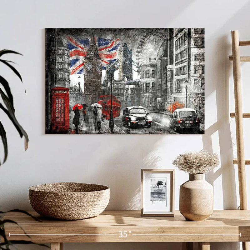 R camion Rainy London Pop, H 16 po x l 24 po