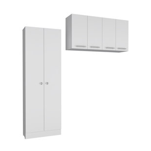 Maplewood 47.2'' W x 71.1'' H Kitchen Cabinet Set