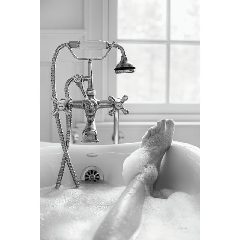 " Bubble Bath II " by Aledanda, 18" H x 12" W, No, Wrapped Canvas
