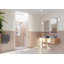 Halo 37.5 in. x 78 in. Frameless Glass Hinge Shower Door-843799653