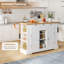 132 cm W Kitchen Island with Top-2007399499