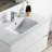 Oquendo 35.88 " W Wall Mounted Wall Mounted 1 Single Vanity Bathroom Vanity With Ceramic Top-26910555