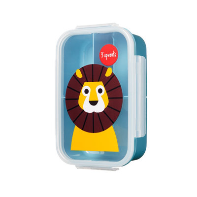 Contenant de rangement pour nourriture lion 42 oz. Bento