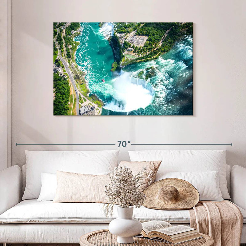Alvord Perfect Niagara Falls, H 30 po x l 45 po