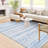 Wymond  Machine Washable Moroccan Area Rug Aztec Geometric Carpet With Non-Slip Backing-111819871