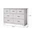 Commode double 6 tiroirs Norine-316641403