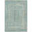 Machine Washable Indoor/Outdoor Xhevrie Teal Rug-638957600