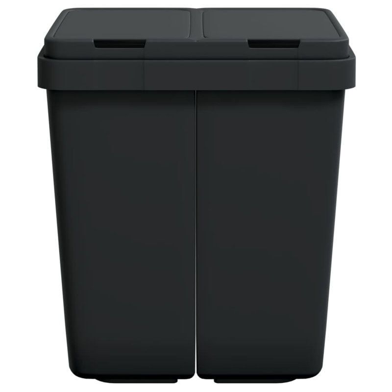 Marika Plastic Touch Top Kitchen Trash Can - 25L, Anthracite