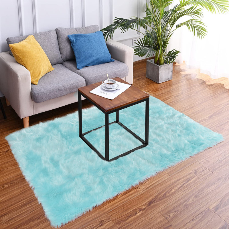 Tapis bleu clair Kovanic, Rectangle 3 pi x 5 pi
