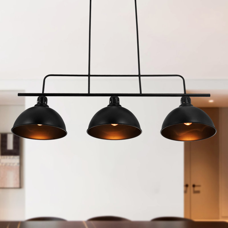 Aalim 3 - Light Dimmable Modern Linear Chandelier
