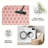 Pink Polka Dot area rugs for Living Room, Soft and Comfortable, Suitable for all seasons, easy to maintain, machine washable Indoor floor mat, Under Table Farmhouse suitable for Bedroom, Dining Room, Study, Patio, Balcony, Home Decor-222616886