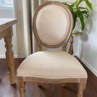 Kelly Clarkson Home Luella Upholstered King Louis Back Side Chair