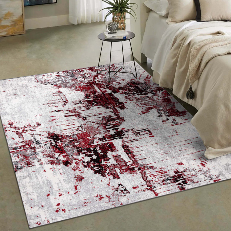 Thorold Abstract Indoor Rug, Rectangle 5' x 7'