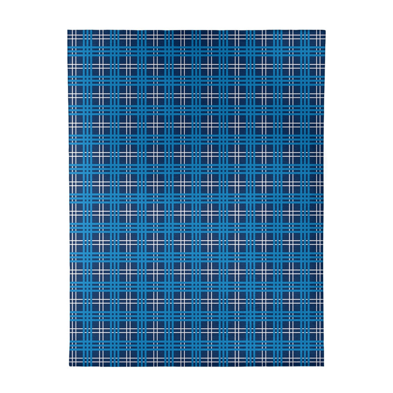 Plaid Indoor Rug, Rectangle 8' x 10'