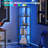 Moneeka 11.8'' W Steel Shelving Unit