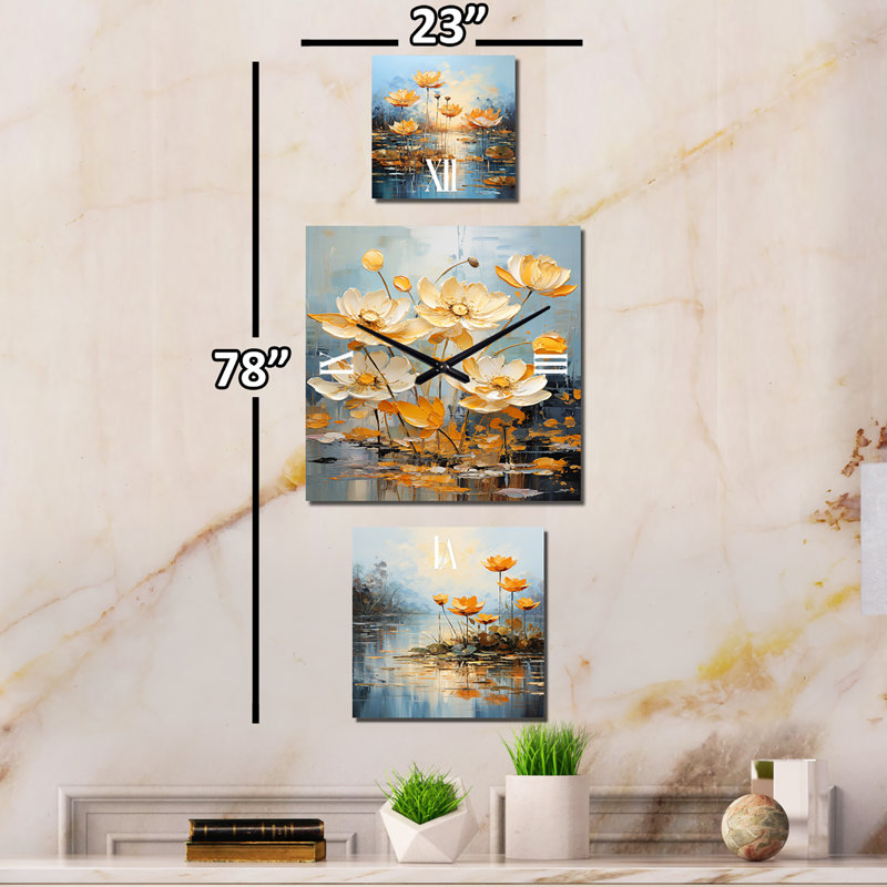 Maaike Metal Wall Clock