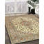 Tapis oriental gris / beige en laine-545862874