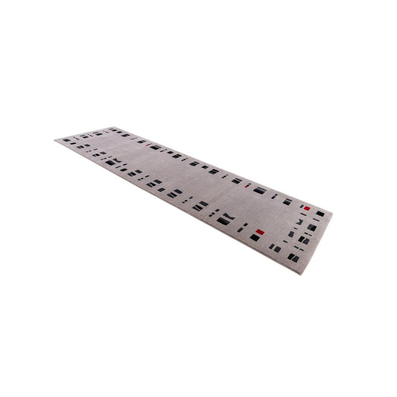 Tapis de couloir gris Jacoby
