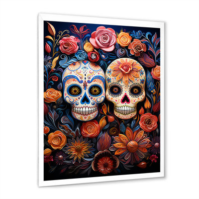 Art mexicain, jour des morts 4 - Art mural mexicain