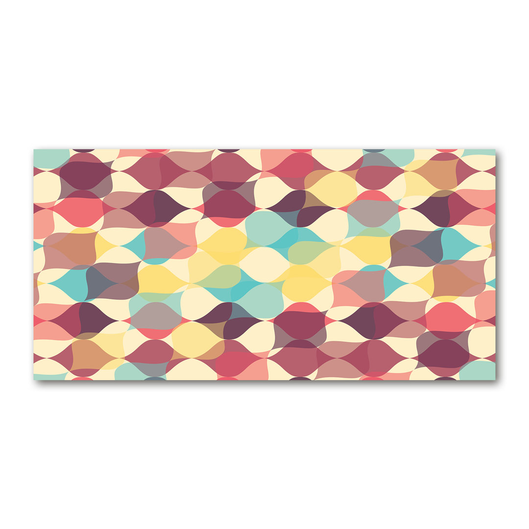 Geometric Background - Wrapped Canvas Print