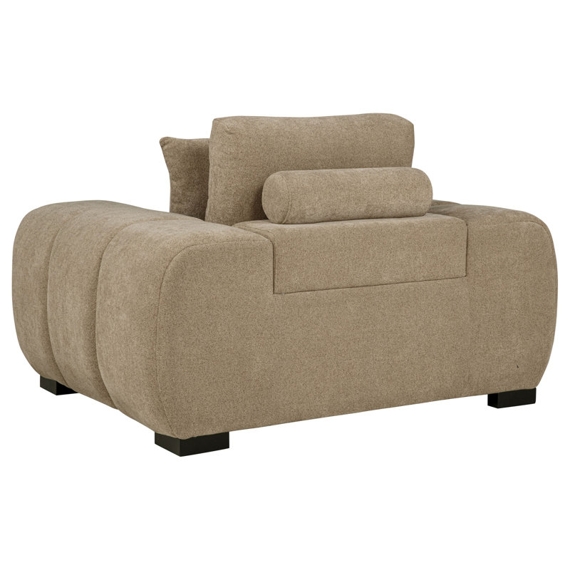 Canapé, fauteuil d'appoint Mid-Century, 1, Camel