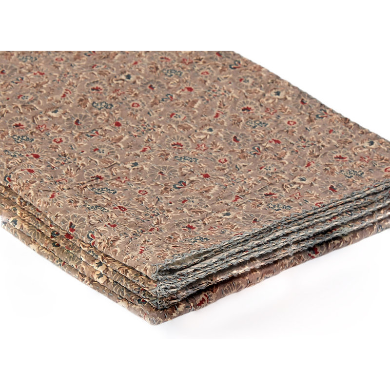Kantha Quilted Throw Blanket