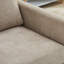 Wide Upholstered Swivel Armchair-1683766254
