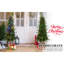 Arbre de Noël illuminé 4 pi avec base scintillante - 100 lumières DEL multicolores, 396 pointes, baies rouges et pommes de pin, branches pleines en PE / PVC, pot lumineux festif