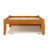 Concord Solid Wood Platform Bed with Footboard & Twin XL Trundle-126307755-96140404