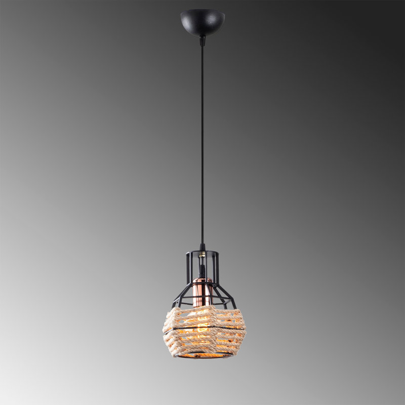 Luminaire suspendu géométrique 1 lumière Hatherleigh