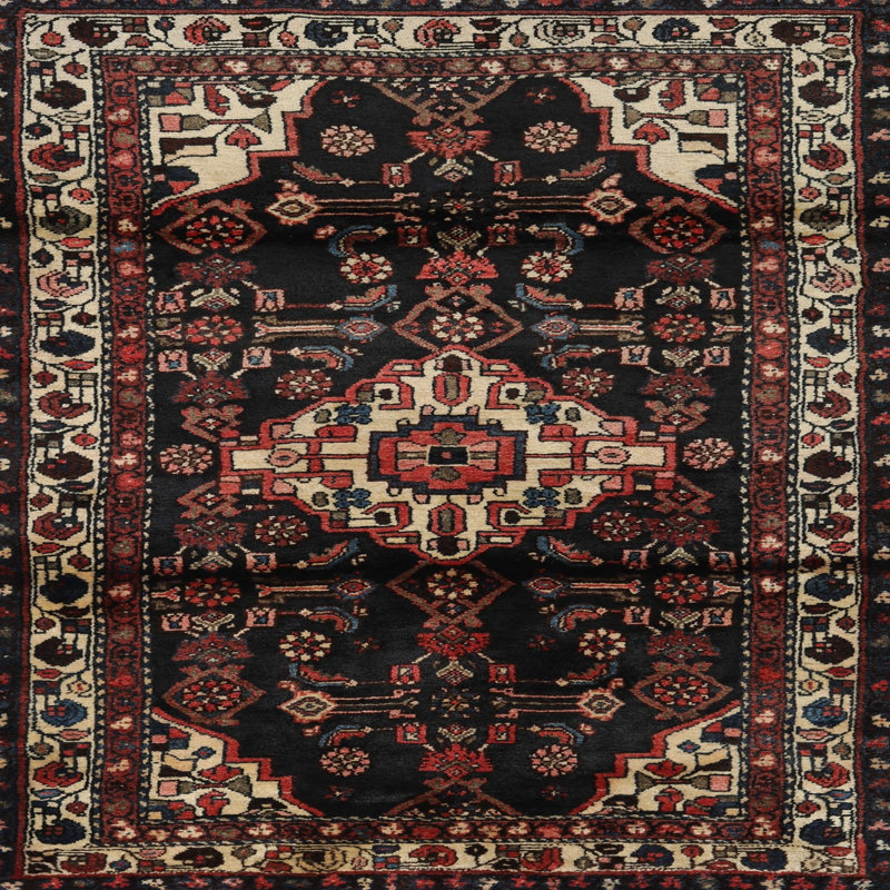 Ganta Oriental Indoor Rug, Square 3'
