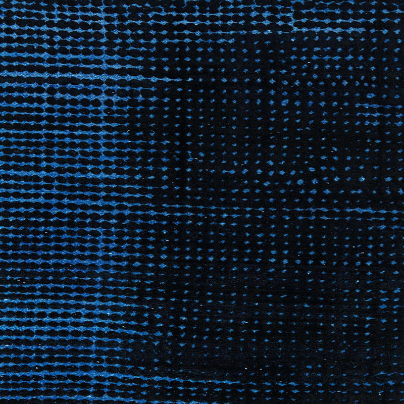 Tapis abstrait moderne 4383, Carré 3 pi