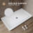 60" W X 36" D White Shower Base With Drain Assembly And Drain Cover Included, Non-slip Shower Pan
