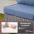 2-Person Outdoor Sectional With Cushions,All-Weather Wicker Patio Loveseat-1427709879