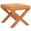 Repose-pieds carré standard en velours de 20,5 po Nixon-111179666