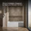 Archer Alcove 72" x 36" Whirpool Bathtub-10978947-65089617