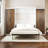 Tapaktuan Murphy Storage Bed with 2 Wardrobe Side Cabinets-96830474-96830477