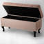 Velvet Upholstered Storage Bench-69522395
