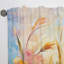 Rideau traditionnel Mae - jaune et rose Meadows Breeze II - velours obscurcissant - 1 panneau-1092794962