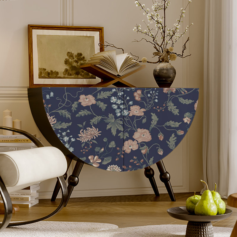 Armoire de rangement semi-circulaire